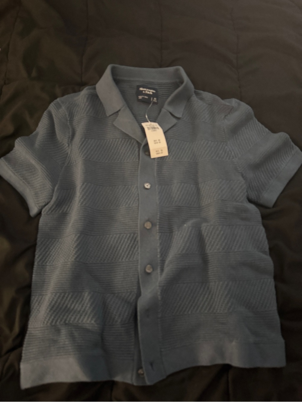 Abercrombie knit polo - Blue
